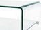 vidaXL - Salontafel - 50x45x33 - cm - gehard - glas - transparant