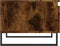 vidaXL - Salontafel - 50x46x35 - cm - bewerkt - hout - gerookt - eikenkleurig