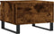 vidaXL - Salontafel - 50x46x35 - cm - bewerkt - hout - gerookt - eikenkleurig
