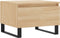 vidaXL - Salontafel - 50x46x35 - cm - bewerkt - hout - sonoma - eikenkleurig