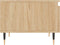 vidaXL - Salontafel - 50x46x35 - cm - bewerkt - hout - sonoma - eikenkleurig