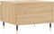 vidaXL - Salontafel - 50x46x35 - cm - bewerkt - hout - sonoma - eikenkleurig