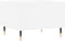 vidaXL - Salontafel - 50x46x35 - cm - bewerkt - hout - wit