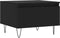 vidaXL - Salontafel - 50x46x35 - cm - bewerkt - hout - zwart