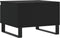 vidaXL - Salontafel - 50x46x35 - cm - bewerkt - hout - zwart