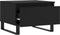 vidaXL - Salontafel - 50x46x35 - cm - bewerkt - hout - zwart