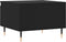 vidaXL - Salontafel - 50x46x35 - cm - bewerkt - hout - zwart