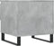 vidaXL - Salontafel - 50x46x50 - cm - bewerkt - hout - betongrijs