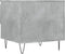 vidaXL - Salontafel - 50x46x50 - cm - bewerkt - hout - betongrijs