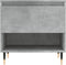 vidaXL - Salontafel - 50x46x50 - cm - bewerkt - hout - betongrijs