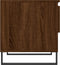 vidaXL - Salontafel - 50x46x50 - cm - bewerkt - hout - bruin - eikenkleur