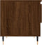 vidaXL - Salontafel - 50x46x50 - cm - bewerkt - hout - bruin - eikenkleur