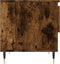 vidaXL - Salontafel - 50x46x50 - cm - bewerkt - hout - gerookt - eikenkleurig