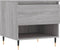 vidaXL - Salontafel - 50x46x50 - cm - bewerkt - hout - grijs - sonoma - eikenkleurig
