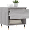 vidaXL - Salontafel - 50x46x50 - cm - bewerkt - hout - grijs - sonoma - eikenkleurig