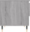 vidaXL - Salontafel - 50x46x50 - cm - bewerkt - hout - grijs - sonoma - eikenkleurig