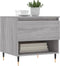vidaXL - Salontafel - 50x46x50 - cm - bewerkt - hout - grijs - sonoma - eikenkleurig