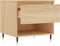 vidaXL - Salontafel - 50x46x50 - cm - bewerkt - hout - sonoma - eikenkleurig