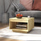 vidaXL - Salontafel - 50x50x33,5 - cm - massief - grenenhout