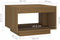 vidaXL - Salontafel - 50x50x33,5 - cm - massief - grenenhout - honingbruin