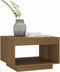vidaXL - Salontafel - 50x50x33,5 - cm - massief - grenenhout - honingbruin