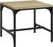 vidaXL - Salontafel - 50x50x35 - cm - bewerkt - hout - sonoma - eikenkleurig