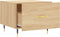 vidaXL - Salontafel - 50x50x35 - cm - bewerkt - hout - sonoma - eikenkleurig