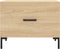 vidaXL - Salontafel - 50x50x35 - cm - bewerkt - hout - sonoma - eikenkleurig