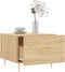 vidaXL - Salontafel - 50x50x35 - cm - bewerkt - hout - sonoma - eikenkleurig