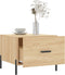 vidaXL - Salontafel - 50x50x35 - cm - bewerkt - hout - sonoma - eikenkleurig