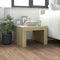 vidaXL - Salontafel - 50x50x35 - cm - bewerkt - hout - sonoma - eikenkleurig