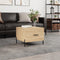 vidaXL - Salontafel - 50x50x35 - cm - bewerkt - hout - sonoma - eikenkleurig