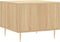 vidaXL - Salontafel - 50x50x35 - cm - bewerkt - hout - sonoma - eikenkleurig