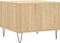 vidaXL - Salontafel - 50x50x35 - cm - bewerkt - hout - sonoma - eikenkleurig