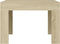 vidaXL - Salontafel - 50x50x35 - cm - bewerkt - hout - sonoma - eikenkleurig