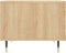 vidaXL - Salontafel - 50x50x35 - cm - bewerkt - hout - sonoma - eikenkleurig