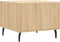 vidaXL - Salontafel - 50x50x35 - cm - bewerkt - hout - sonoma - eikenkleurig