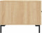 vidaXL - Salontafel - 50x50x35 - cm - bewerkt - hout - sonoma - eikenkleurig