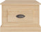 vidaXL - Salontafel - 50x50x35 - cm - bewerkt - hout - sonoma - eikenkleurig