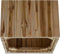 vidaXL - Salontafel - 50x50x35 - cm - echt - teakhout