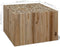 vidaXL - Salontafel - 50x50x35 - cm - echt - teakhout
