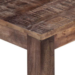 vidaXL - Salontafel - 50x50x35 - cm - massief - mangohout