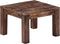 vidaXL - Salontafel - 50x50x35 - cm - massief - mangohout