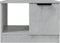 vidaXL - Salontafel - 50x50x36 - cm - bewerkt - hout - betongrijs