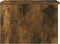 vidaXL - Salontafel - 50x50x36 - cm - bewerkt - hout - gerookt - eikenkleurig