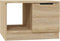 vidaXL - Salontafel - 50x50x36 - cm - bewerkt - hout - sonoma - eikenkleurig