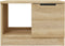 vidaXL - Salontafel - 50x50x36 - cm - bewerkt - hout - sonoma - eikenkleurig