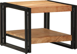 vidaXL - Salontafel - 50x50x38 - cm - massief - acaciahout