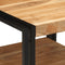 vidaXL - Salontafel - 50x50x38 - cm - massief - acaciahout