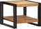 vidaXL - Salontafel - 50x50x38 - cm - massief - acaciahout